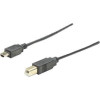Manhattan USB 2.0 OTG Cable USB-B Male - mini USB-A Male 1.8m (391139)