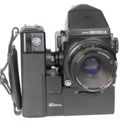 BRONICA ETRS + 75mm F1:2.8 + ΠΑΛΤΗ 120 ΚΙΤ USED 