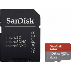 Sandisk Ultra microSDXC 128GB Class 10 U1 A1 with Adapter