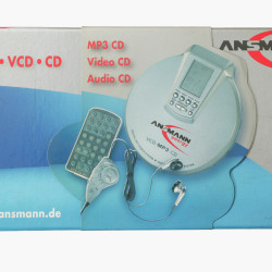 ANSMANN CD PLAYER / MP3 CD /VIDEO CD / AUDIO CD 