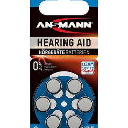 ΜΠΑΤΑΡΙΑ ANSMANN NO.675 ΑΚΟΥΣΤΙΚΩΝ ΒΑΡΗΚΟΙΑΣ Zinc-Air 675 (PR44)