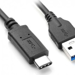  POWERTECH καλώδιο USB 3.0 σε USB-C CAB-UC002, 2m, μαύρο