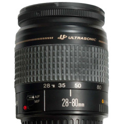 CANON EF 28-80mm F3.5-5.6 IV ZOOM LENS USED 