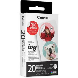 CANON PAPER  ZINK CIRCLE photo 20 pack for ZOEMINI