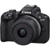 Canon EOS R50 Mirrorless Φωτογραφική Μηχανή  Crop Frame Kit (RF-S 18-45mm f/4.5-6.3 IS STM) Black 