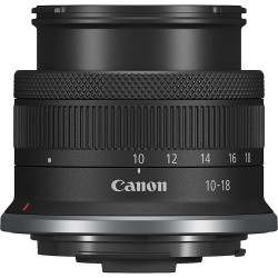 CANON RF-S 10-18mm f/4.5-6.3 IS STM Wide Angle Zoom ΦΩΤΟΓΡΑΦΙΚΟΣ ΦΑΚΟΣ για Canon RF Mount Black  ( - 40,00 ΕΥΡΩ TRADE IN ΕΩΣ 1-3-2026 )