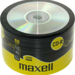 MAXELL CD-R  700MB 52X SET 50PICIES 