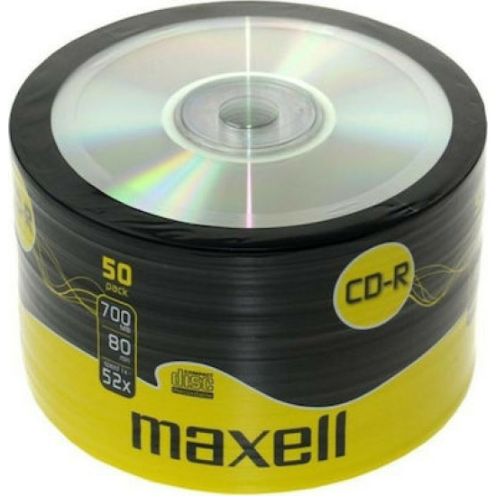 MAXELL CD-R  700MB 52X SET 50PICIES 