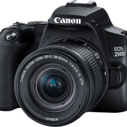 Canon EOS 250D EF-S 18-55 IS STM Black Kit  - (CASE BACK  50,00 EΥΡΩ ΕΩΣ 15-1-2024 )