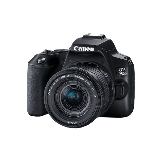 Canon EOS 250D EF-S 18-55 IS STM Black Kit 