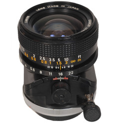 CANON TS 35mm 1:2.8 FD LENS USED 