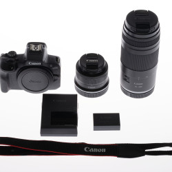 CANON EOS R100 + RFS18-45 + 75-300 DOUBLE KIT 