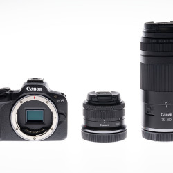 CANON EOS R50 +RF-S 18-45 + RF75-300 DOUBLE KIT BLACK 