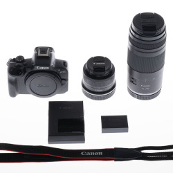 CANON EOS R50 +RF-S 18-45 + RF75-300 DOUBLE KIT BLACK 
