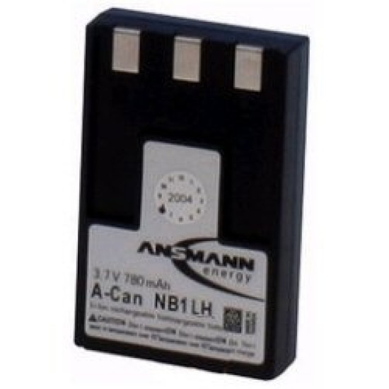 ANSMANN A-CAN NB 1 LH Μπαταρία για Canon Ixus 300 / 330 / 400 / 430 / 500 Digital Ixus V/V2/V3 Digital 200 / 300 / 320 / 400 / 450 / 500 Powershot S 100 / S 110 / S 200 / S 230 / S 300 / S 330 / S 400 / S 410 / S 500 Elph Power 5100 / 5110 / 300