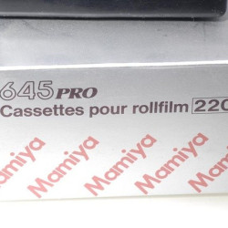 Cassettes pour rollfilm 220(645 pro)