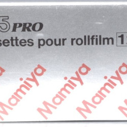 Mamiya Cassettes pour rollfilm 120 (645 pro)