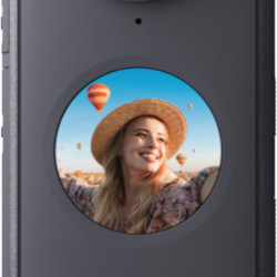 Insta360 One X2 Action Camera 5K Λήψης 360° Υποβρύχια με WiFi Μαύρη με Οθόνη 1.33"