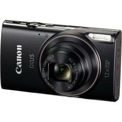 CANON IXUS 185HS BLACK DIGITAL CAMERA 20.2MP 12X OPTICAL ZOOM 