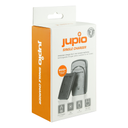 JUPIO ΦΟΡΤΙΣΤΗΣ  SINGLE CHARGER + ADAPTER FOR BATTERY CANON 
