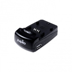 JUPIO ΦΟΡΤΙΣΤΗΣ  SINGLE CHARGER + ADAPTER FOR BATTERY CANON 