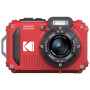 KODAK  WPZ2 Compact Φωτογραφική Μηχανή 16MP Οπτικού Ζουμ 4x με Οθόνη 2.7" και Ανάλυση Video Full HD (1080p) RED 