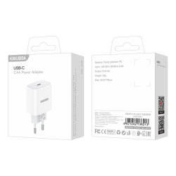 KAKUSIGA  KSC-1230, USB-C, 2.4A, ΦΩΡΤΙΣΤΗΣ 