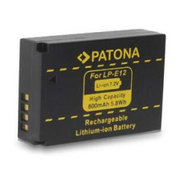 ΜΠΑΤΑΡΙΑ  LP-E12 PATONA FOR CANON 7.2V-800mAH 