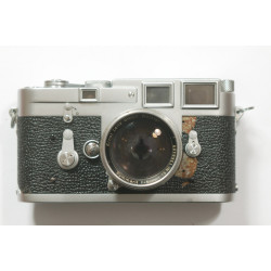 LEICA M3 + LENS LEICA SUMMARIT 5CM 50MM F1.5 L39 KIT ΜΕΤΑΧΕΙΡΙΣΜΕΝΗ 