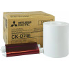 Mitsubishi CK-D746 Μελανοταινία & Χαρτί για CP-D70DWCP-D707DWCP-D90DW (2τμχ)