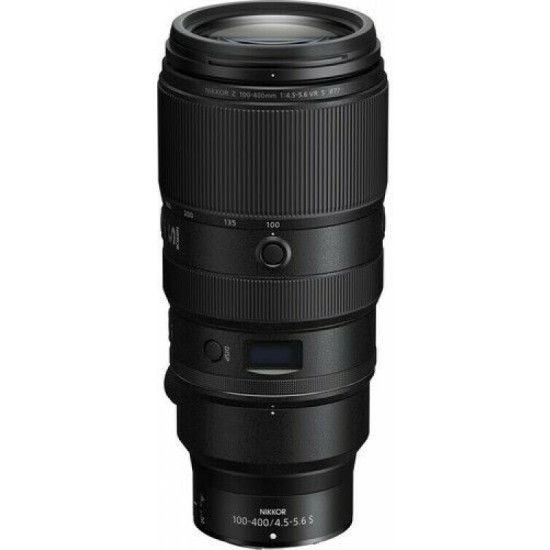Nikkor Z 100-400mm f/4.5-5.6 VR S Super Telephoto για Nikon Z Mount Black