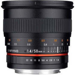Samyang 50mm f/1.4 AS UMC (Olympus 4/3) Black