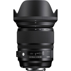 Sigma Full Frame Lens 24-105mm F4 DG OS HSM Standard Zoom for Nikon F Mount Black