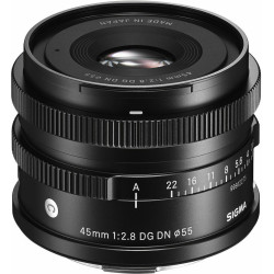 Sigma Full Frame Lens 45mm f2.8 DG DN Contemporary for Sony E Mount Black