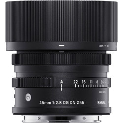Sigma Full Frame Lens 45mm f2.8 DG DN Contemporary for Sony E Mount Black
