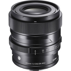 Sigma Full Frame Lens 65mm f2 DG DN Contemporary for Sony E Mount Black