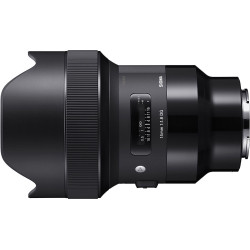 Sigma Full Frame lens 14mm f1.8 DG HSM Art Fisheye  Wide Angle for Sony E Mount Black